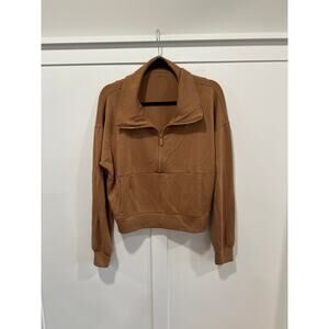 Travis Mathew Skyloft Half Zip Sweatshirt Top Size S